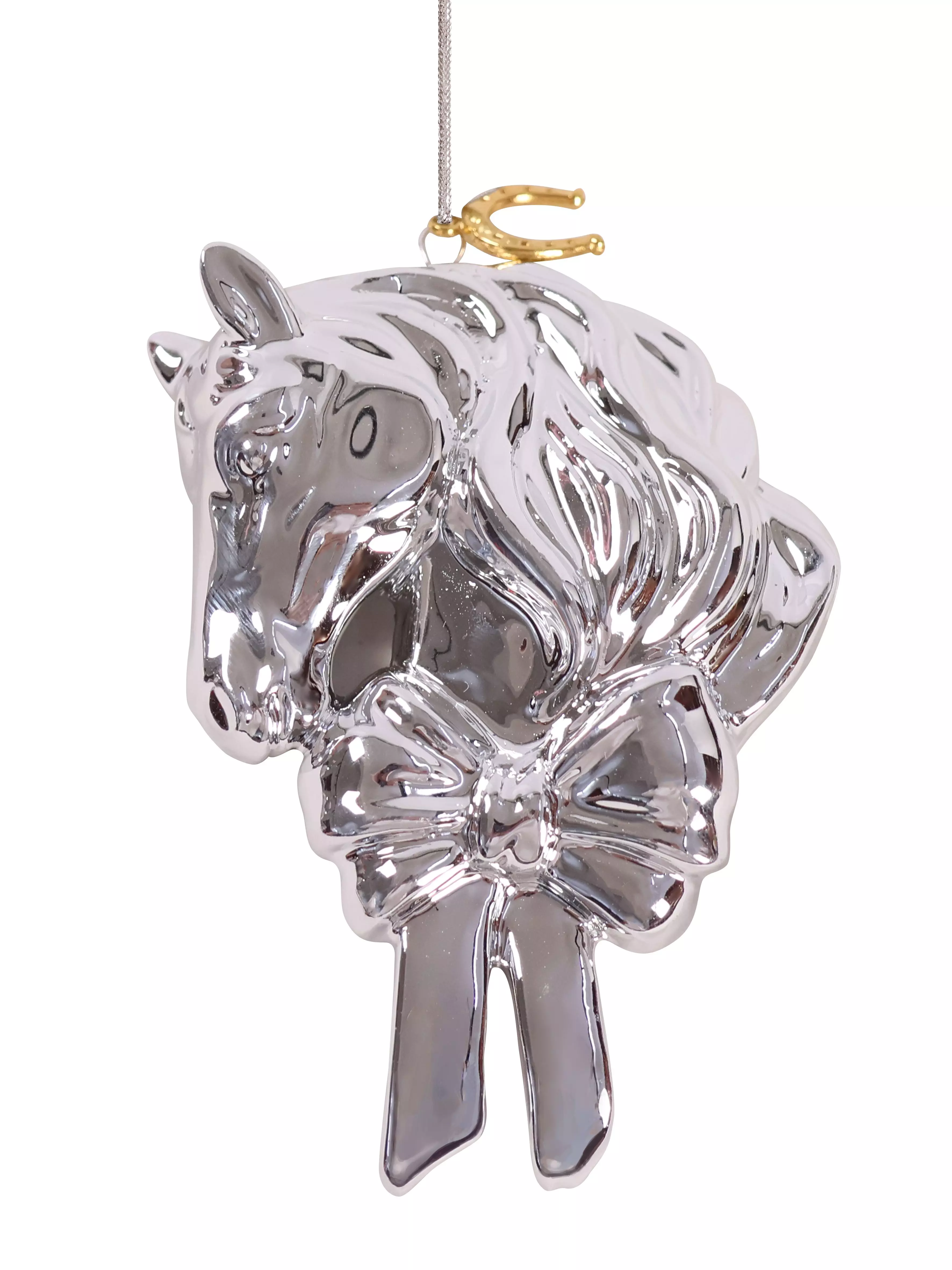 Новогоднее подвесное украшение из фарфора / 5,7x2,2x8,6см 94958