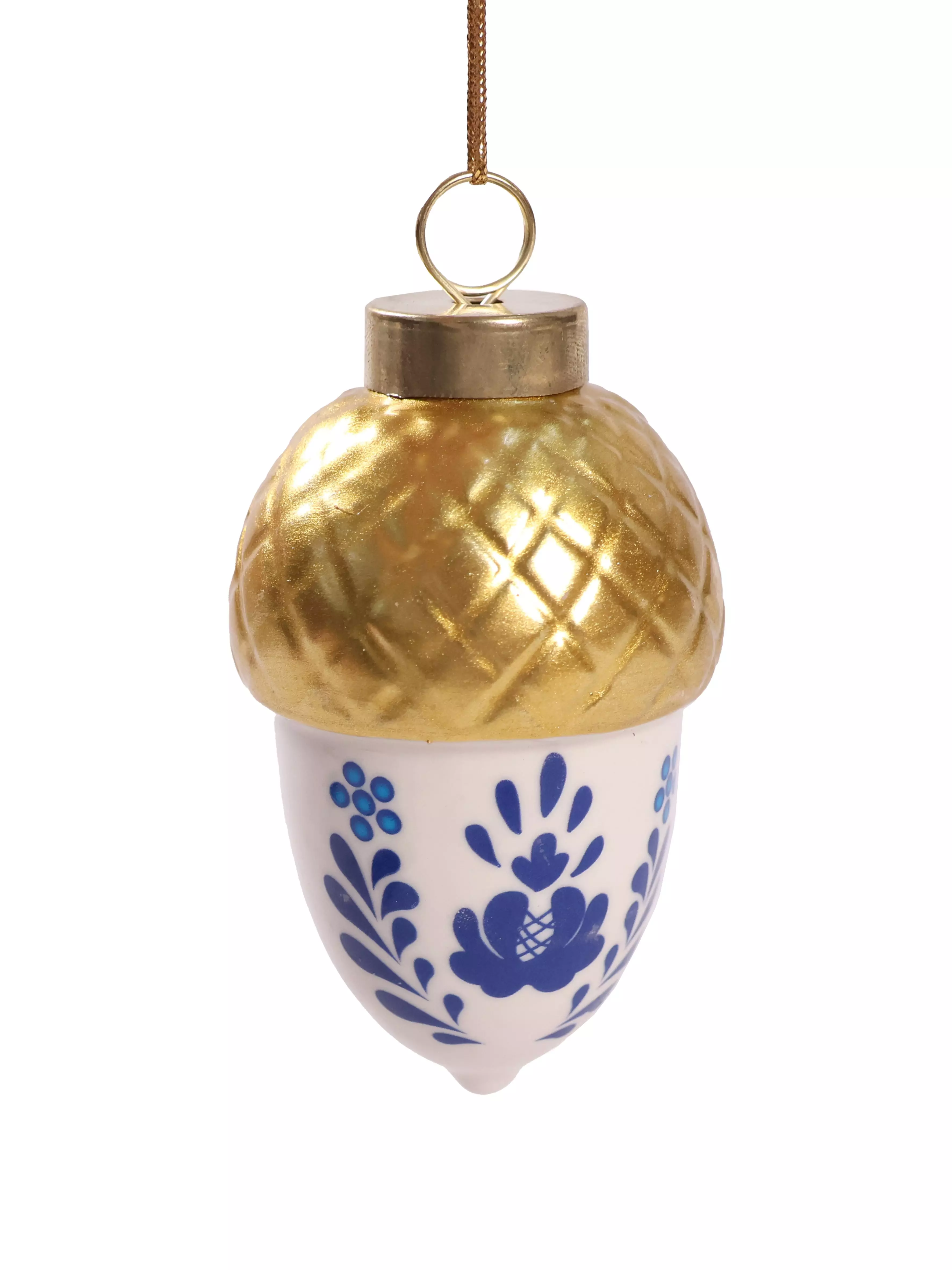 Новогоднее подвесное украшение из фарфора / 5x9,3x5см 94939