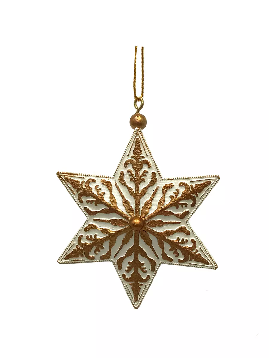 Новогоднее подвесное украшение из полирезины / 1х8х7см 92872