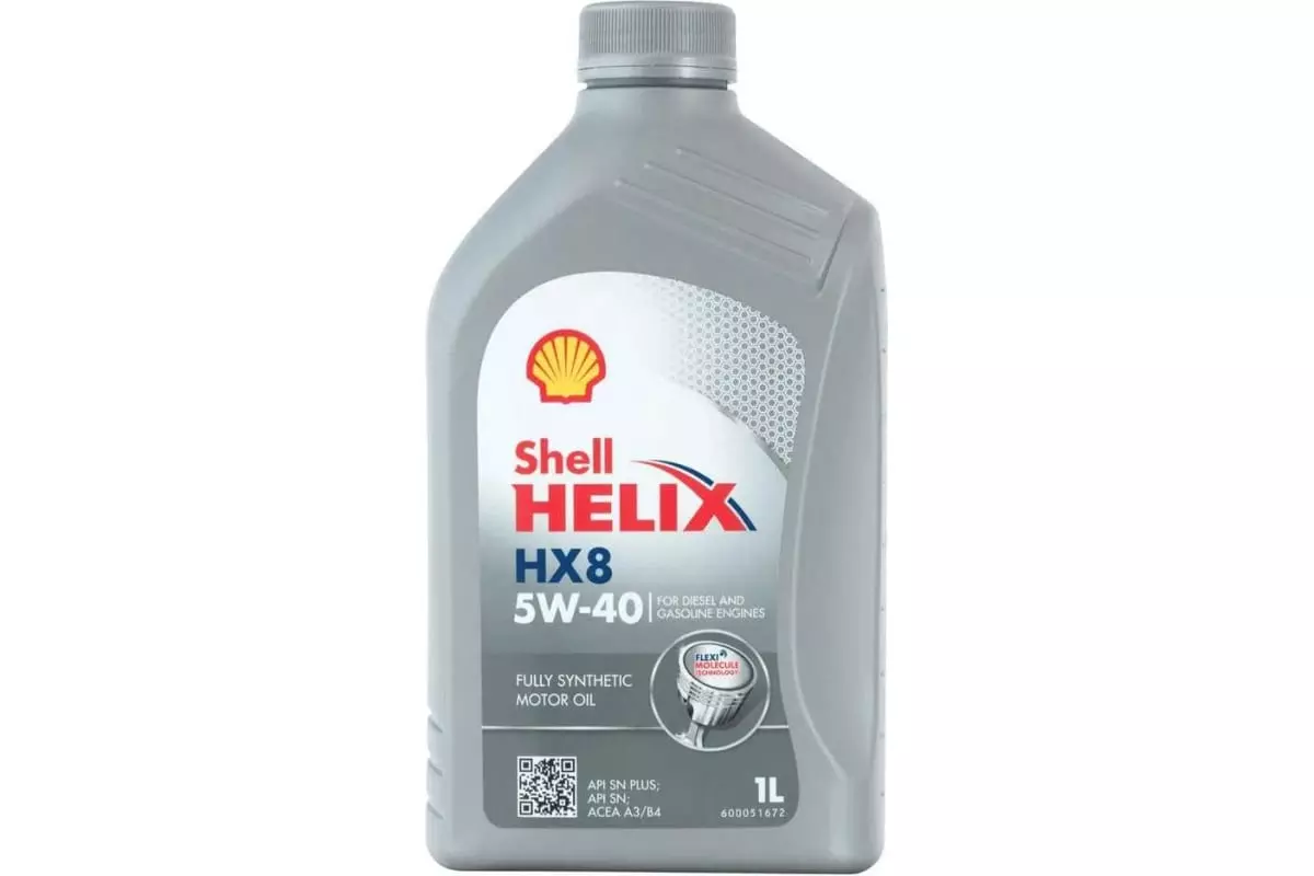 Масло моторное 5w40 HELIX HX8 Synthetic, 1 л, синтетическое, 550052794