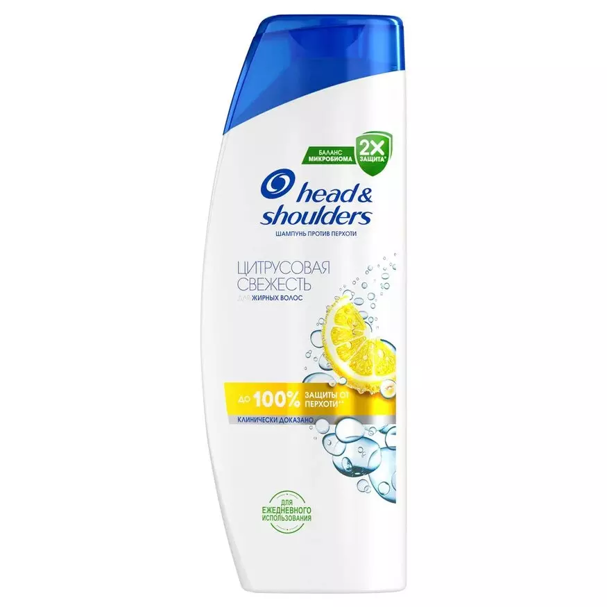 Шампунь Head & Shoulders против перхоти Цитрусовая свежесть для жирных волос 360 мл