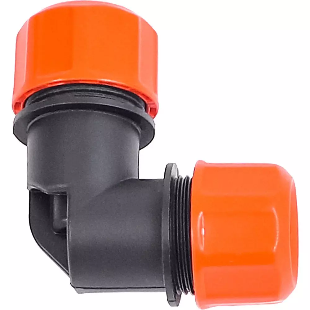 Соединитель для шлангов угловой цанговый 1/2" Жук 8570-00