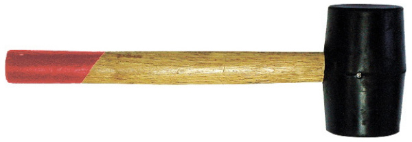 Киянка 600 г резиновая деревянная ручка 2542600