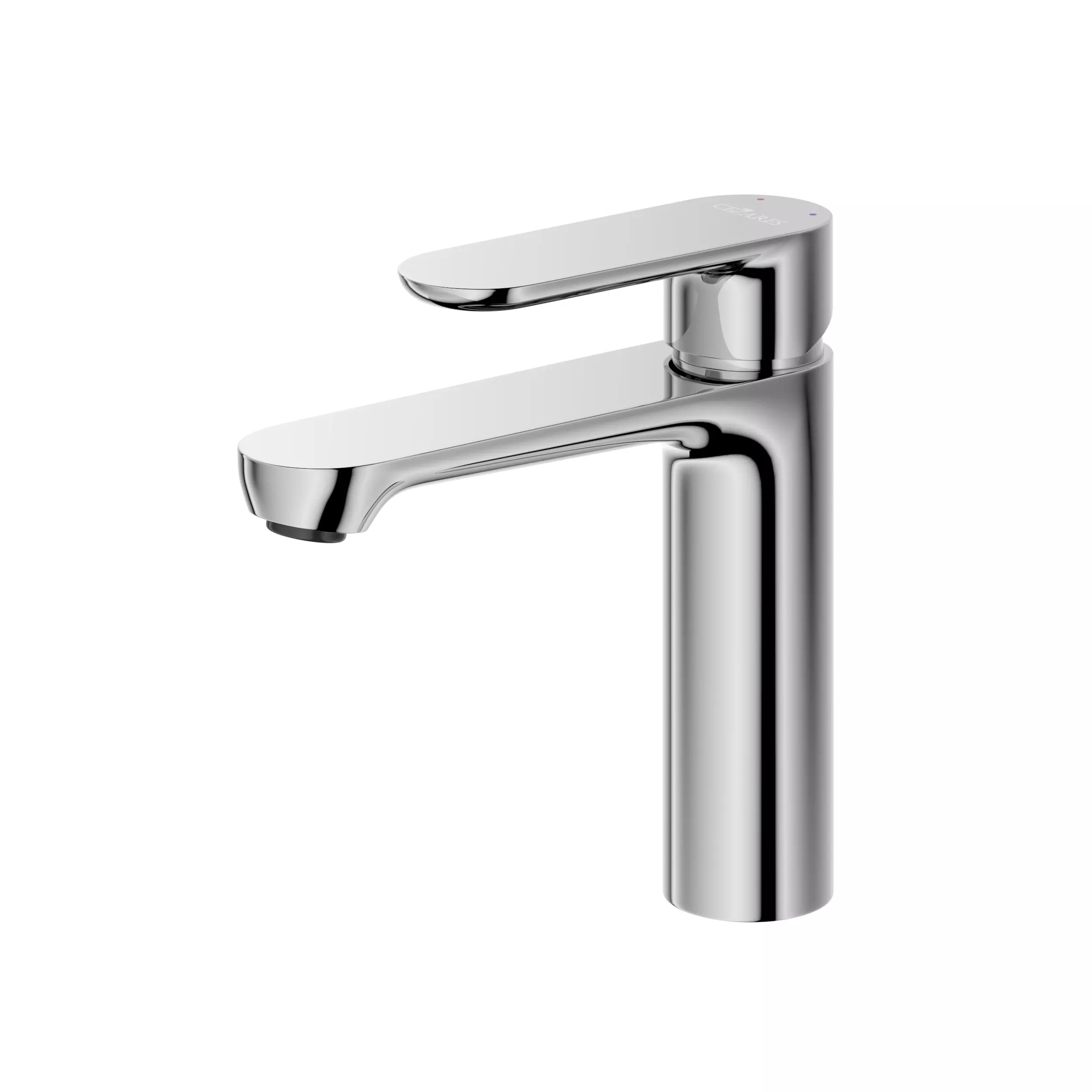 Смеситель для раковины, хром CEZARES STYLUS-LS-01-W0 без донного клапана, нерж. сталь