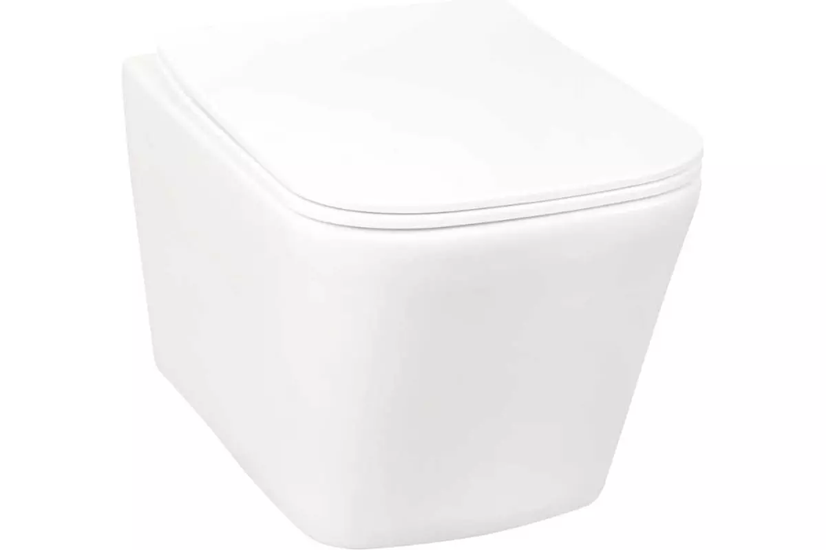 Подвесной унитаз TOKITO TATSUMAKI SQUARE 4.0 смыв торнадо, микролифт