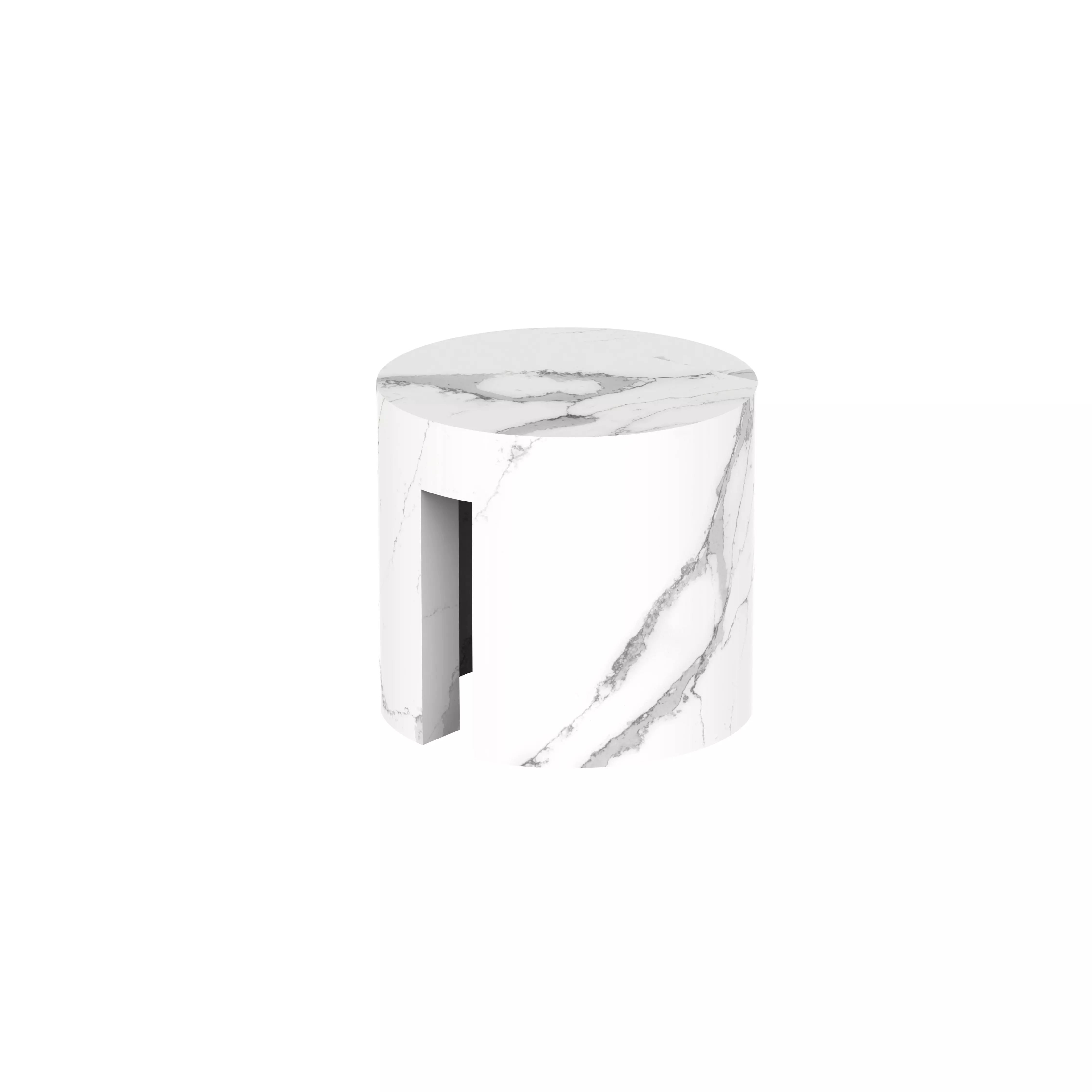 Декоративная крышка для ручки смесителя TOKITO, белый мрамор TOK-YOU-2001