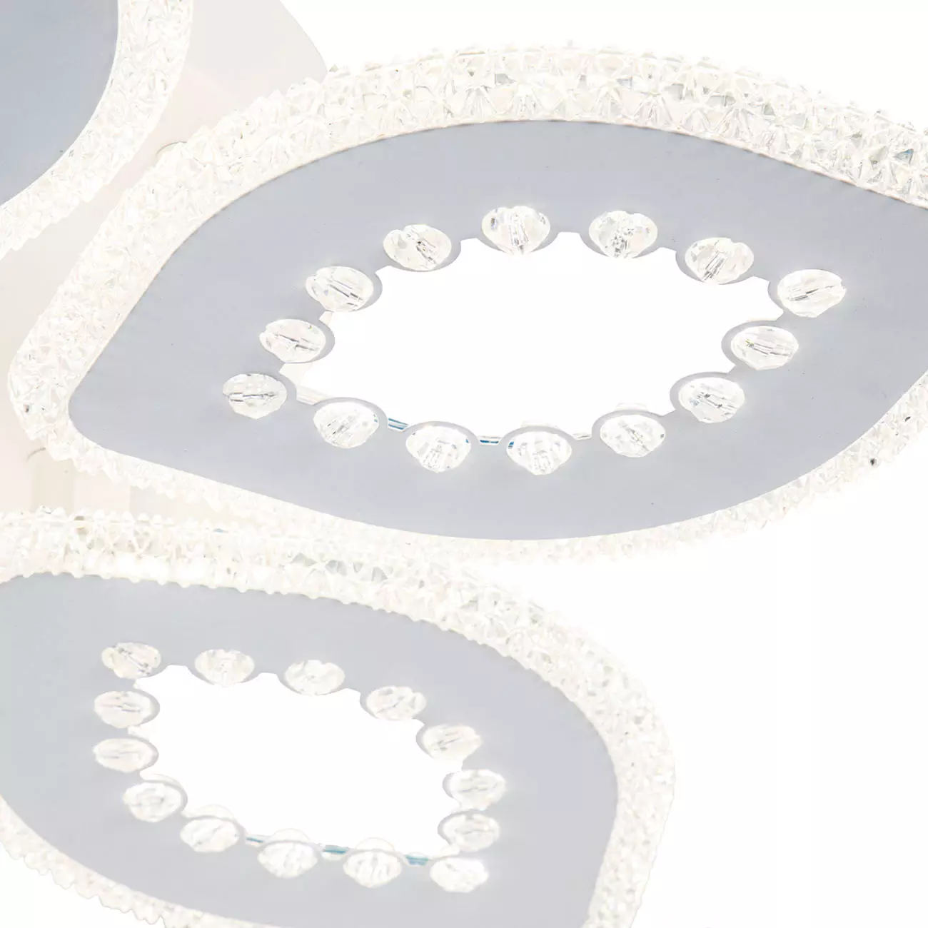 Люстра светодиодная 90Вт 3300К-6500К пульт белый Escada 10271/5LED