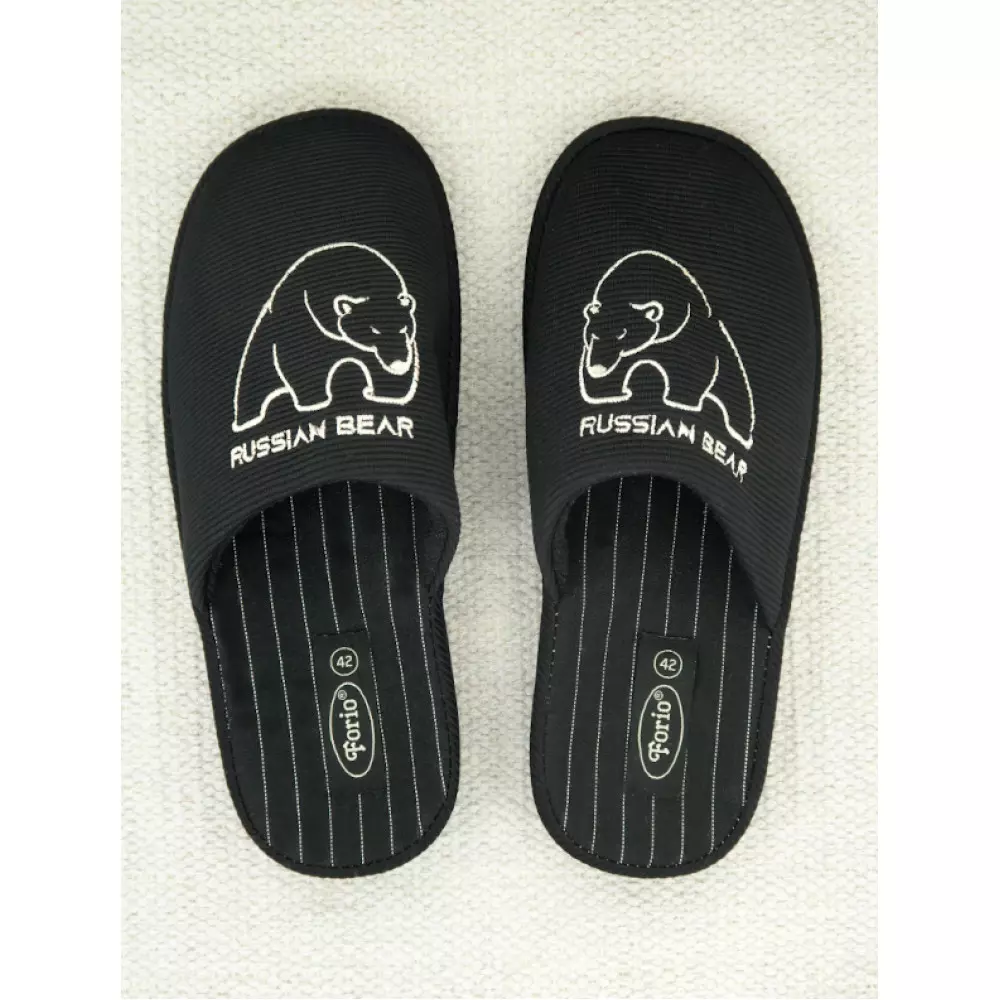 Тапочки мужские закрытые Forio 134-8959, р-р 41