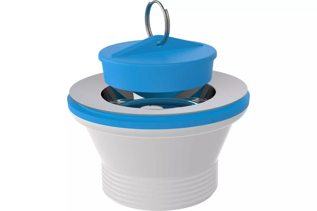 Выпуск для сифона 1 1/2", 70 мм.,винт 65 мм. Nova 7002