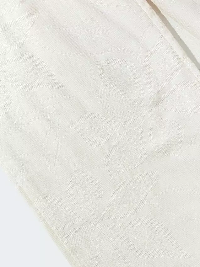 Брюки женские Mark Formelle 182511 молочные цветы жаккард, р-р 170-90 (42 / XS)