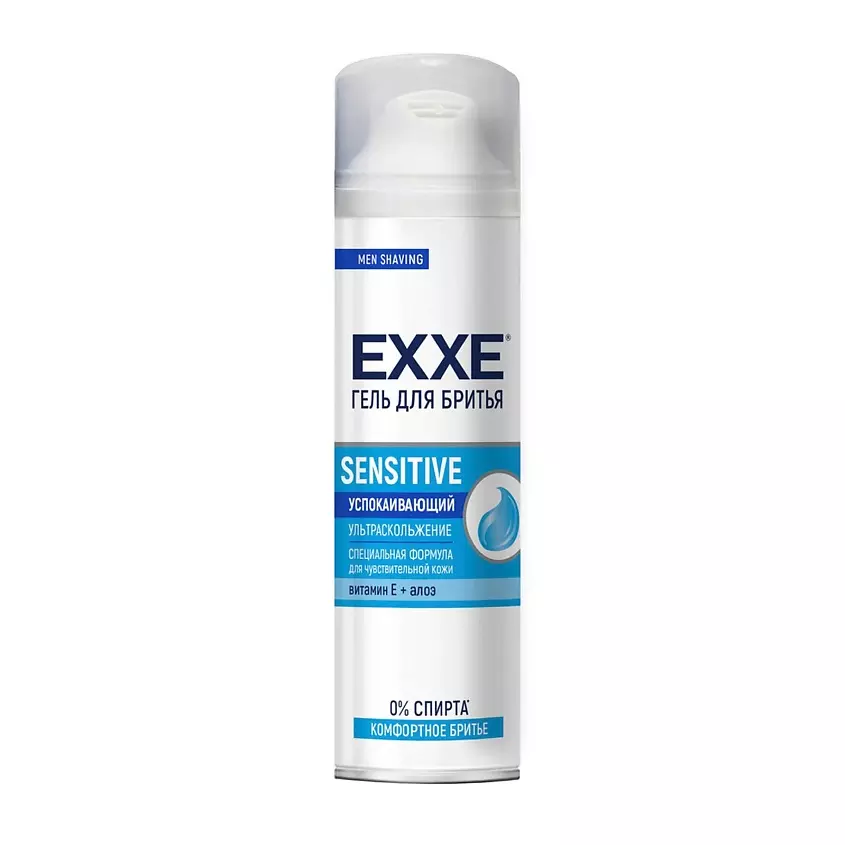 Гель для бритья EXXE Sensitive для чувствительной кожи 200мл