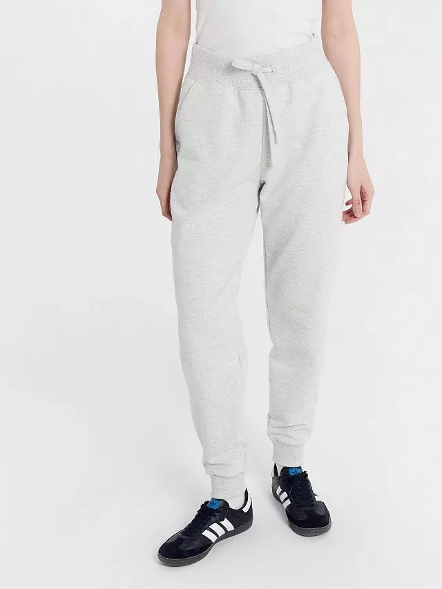 Спортивные штаны женские Mark Formelle 382433 серый меланж, р-р 158/164-106 (50 / XL)