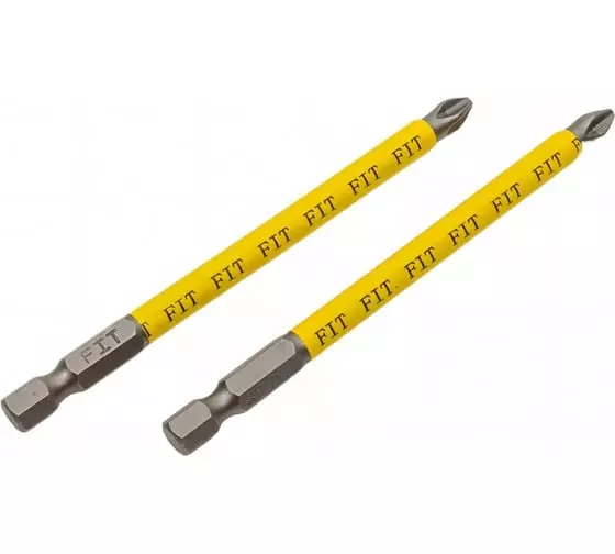 Бита для шуруповерта PH2 100 мм FIT Профи 57509 2 шт