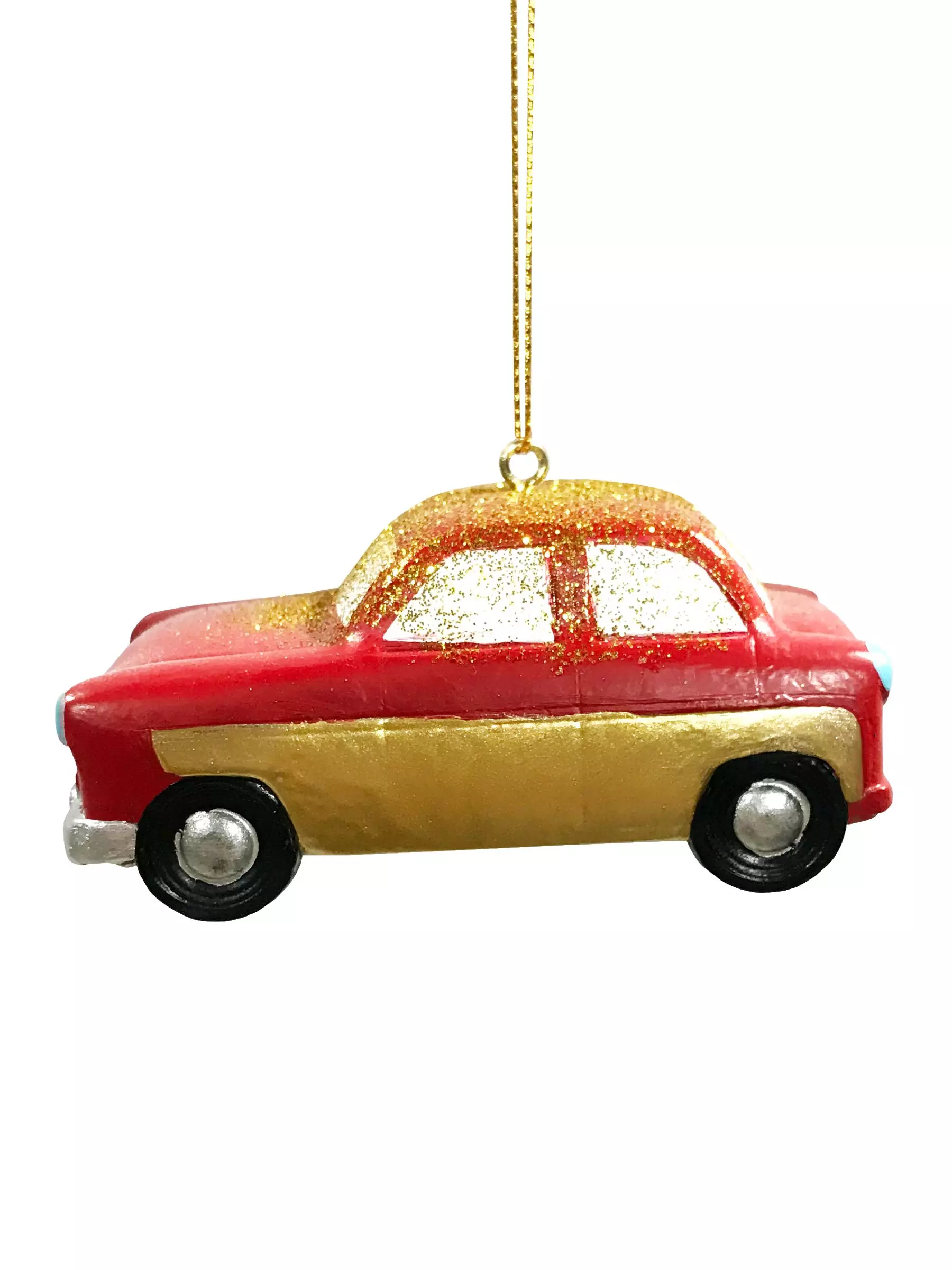 Новогоднее подвесное украшение из полирезины / 4,5*4,5*8,5см 95499