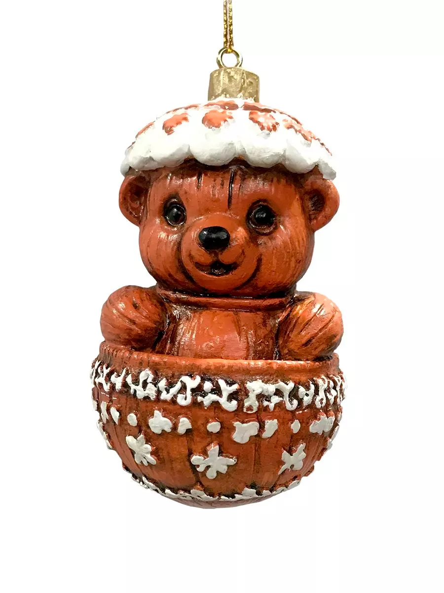 Новогоднее подвесное украшение из полирезины / 5*8*5см 95522