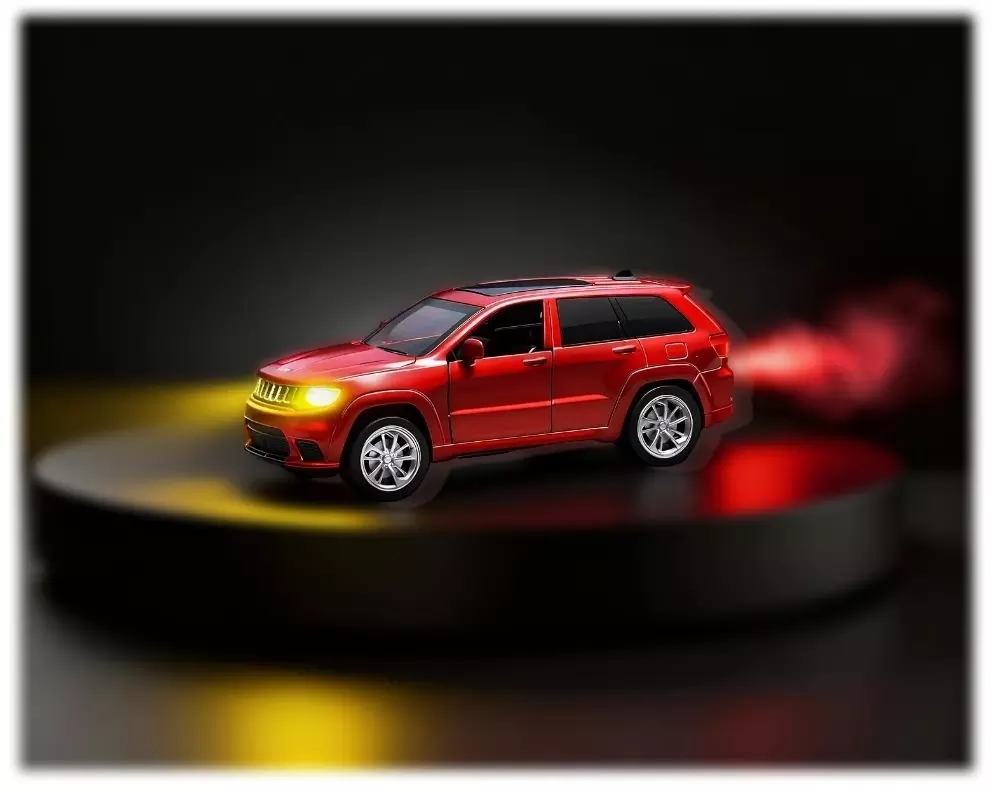 Модель машины Млечный путь (свет, звук, дым),цвет в ассортименте JS1115SS