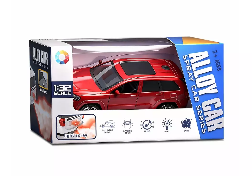 Модель машины Млечный путь (свет, звук, дым),цвет в ассортименте JS1115SS