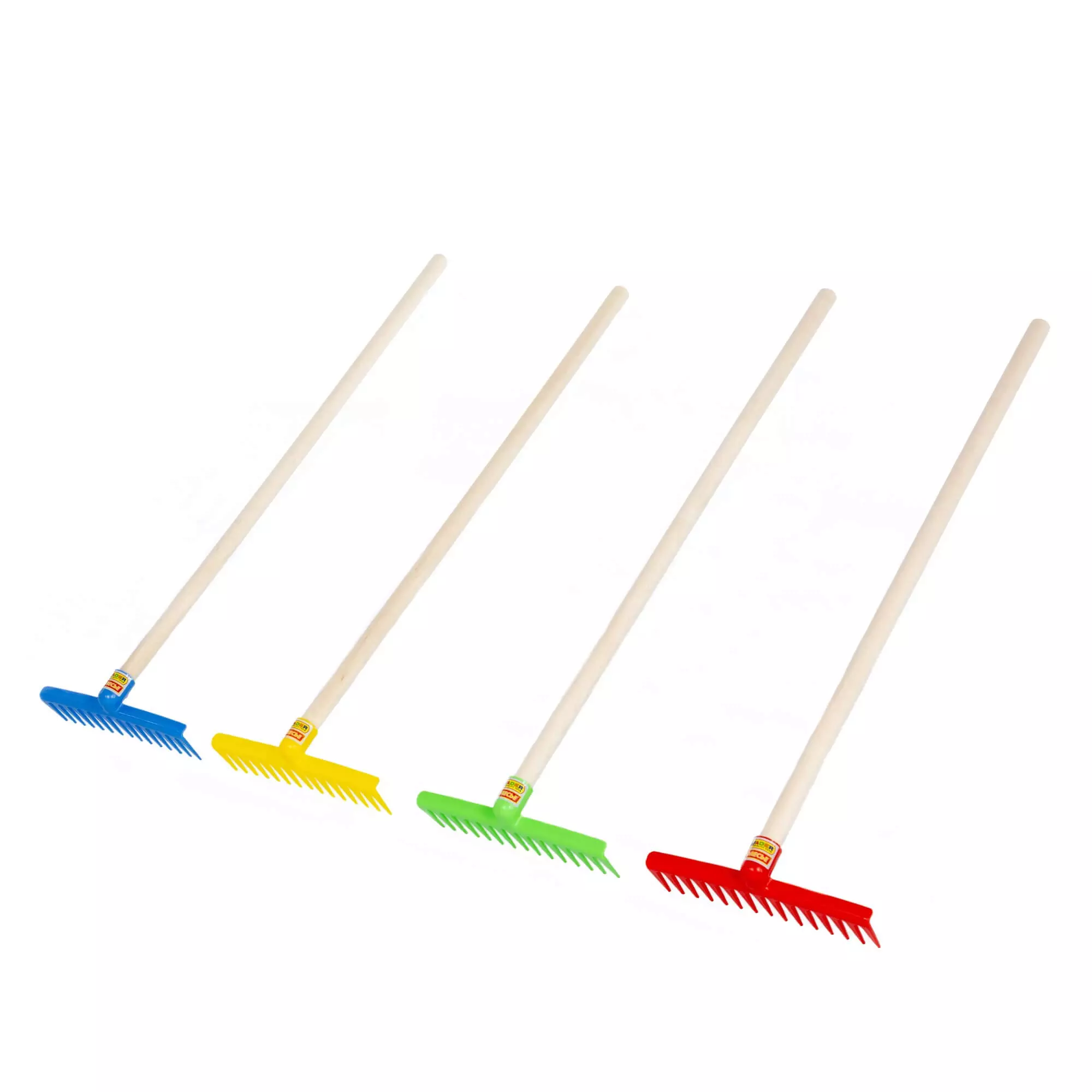 Грабли детские детские №17 деревянный черенок 67 см Полесье 41074