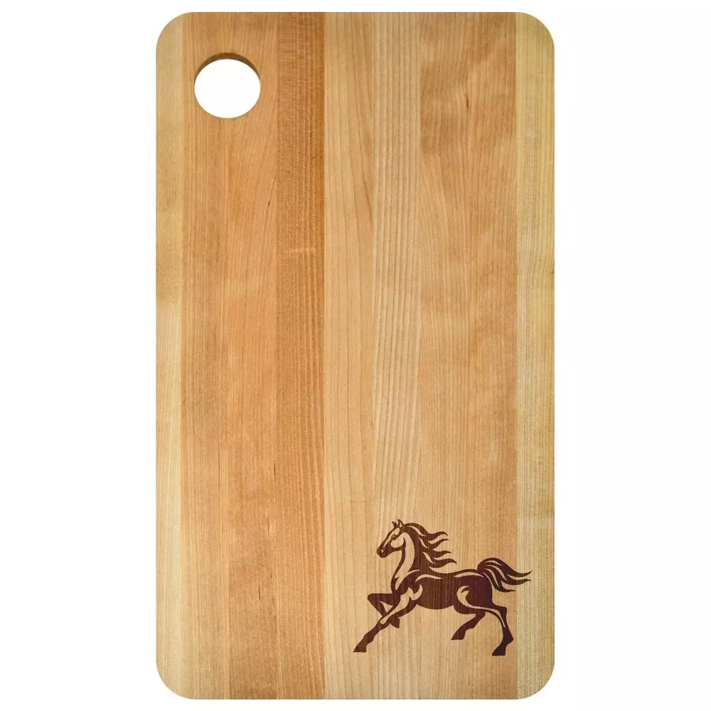 Разделочная доска 180х310х8 мм «Мустанг», береза, 18.232