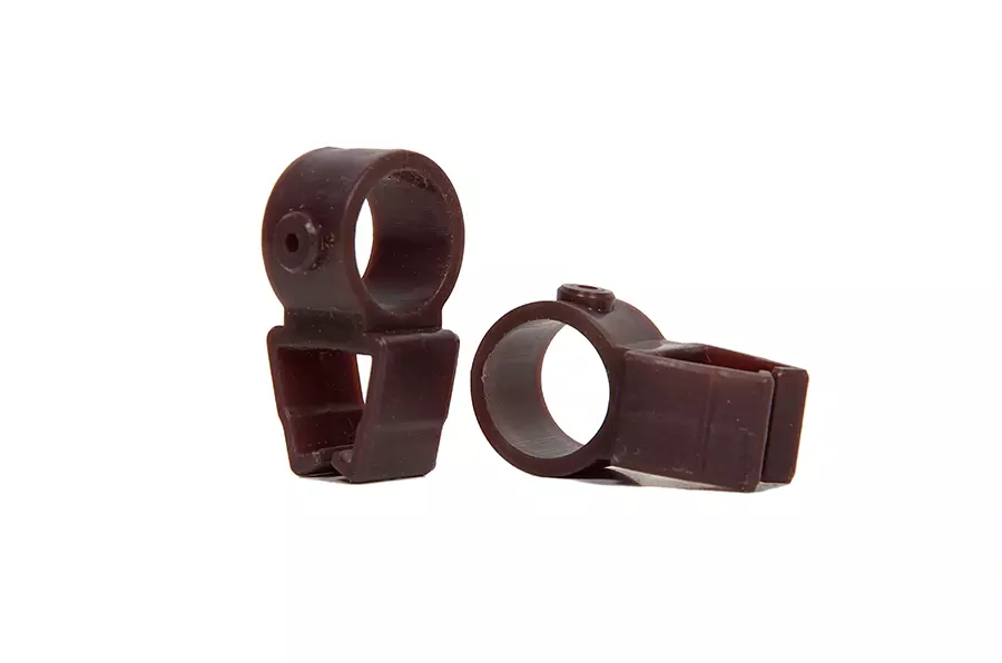 Держатель шины для карниза d=28 мм венге танзанийский (2 шт) эра в упаковке