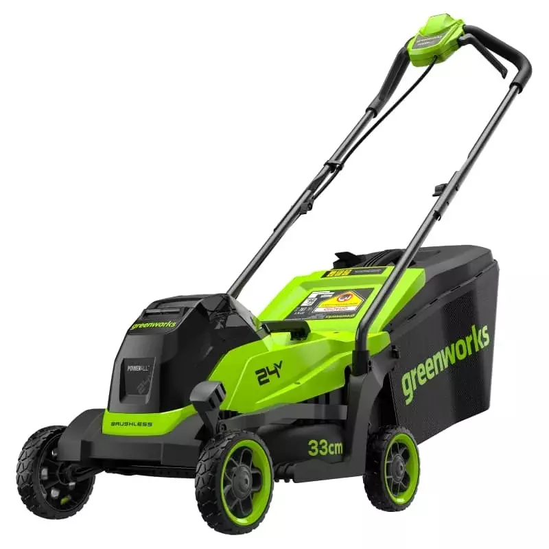 Газонокосилка аккумуляторная бесщеточная Greenworks GD24LM331 24V без АКБ и ЗУ