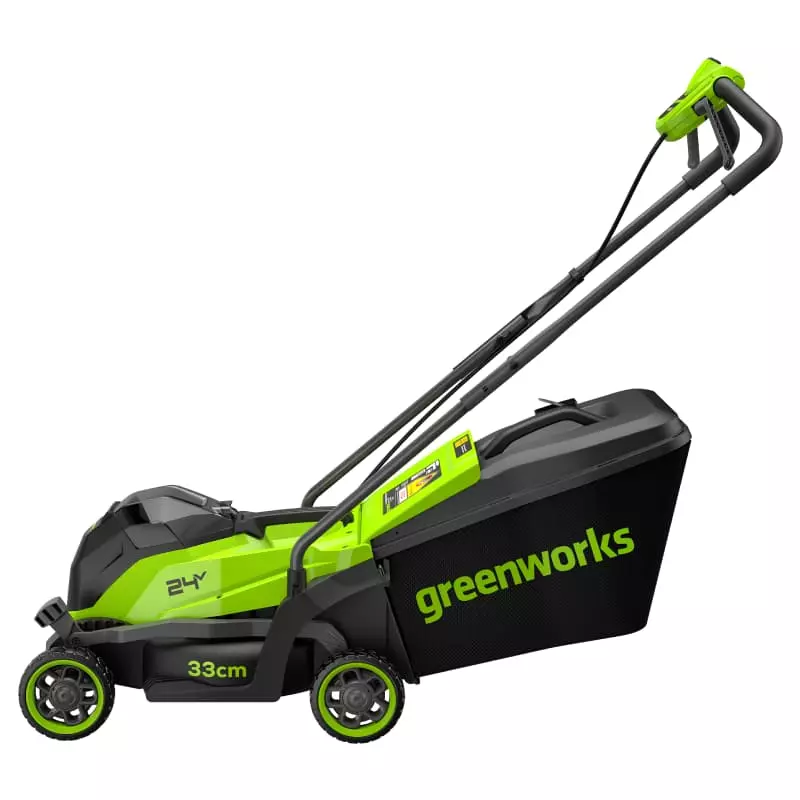 Газонокосилка аккумуляторная бесщеточная Greenworks GD24LM331 24V без АКБ и ЗУ