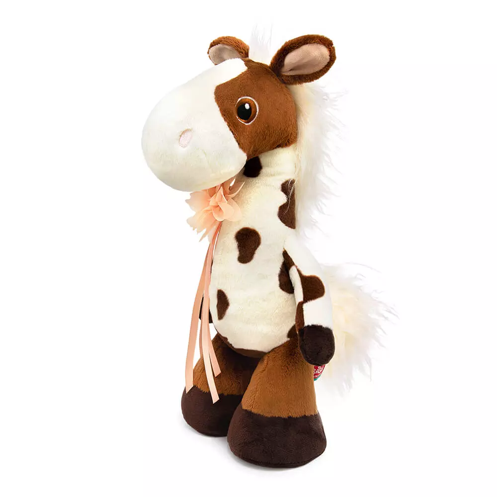 Мягкая игрушка Лошадка 38 см Маро Budi Basa Hs38-002