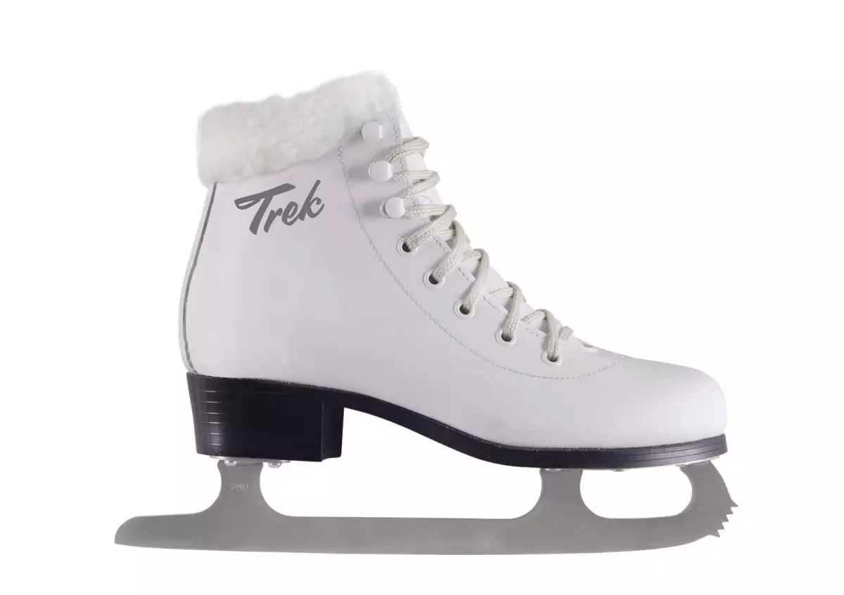 Коньки фигурные TREK Skate Fur (RU38;EU39;CM24,5) — купить по выгодной цене  в интернет-магазине Колорлон