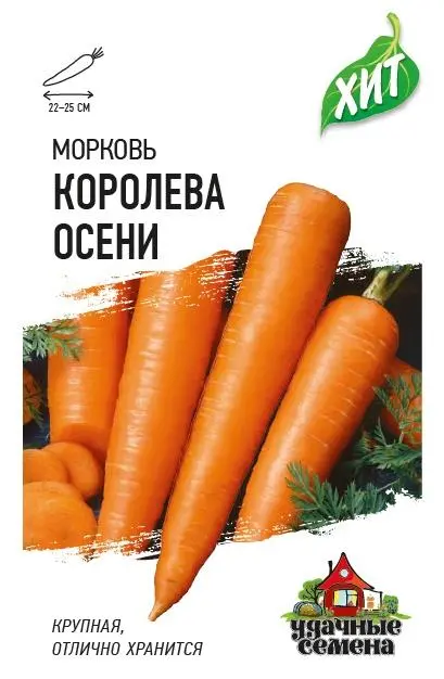 Семена Морковь Королева осени. Удачные семена Ц/П