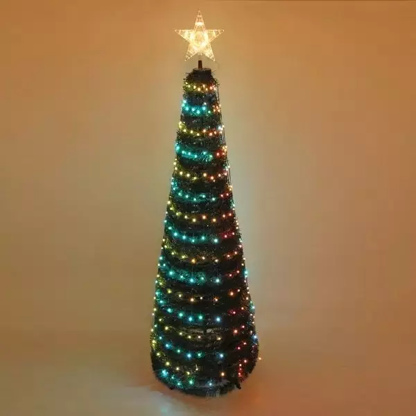 Электрогирлянда Елка 18 м d-06 м 17 линий 272 лампы 8 режимов 725-0023