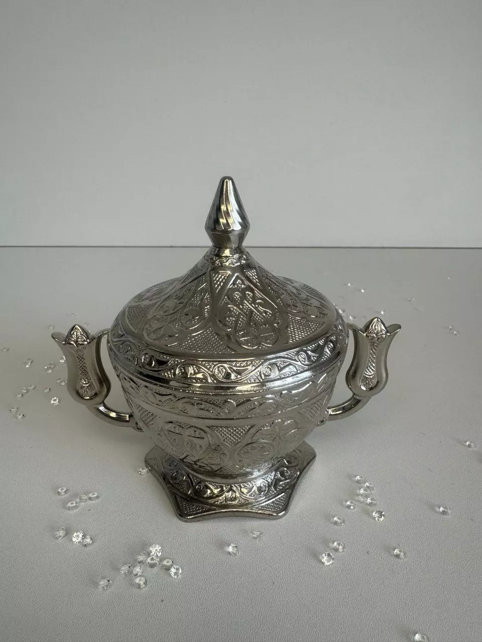 Сахарница 150 мл, 13х12 см, металл, MARQUIS 200108