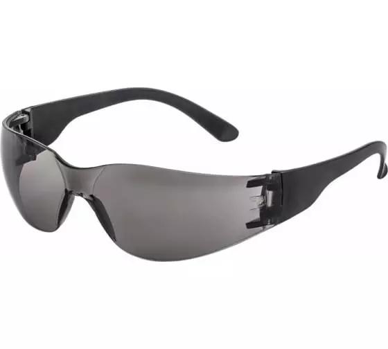 Защитные открытые очки поликарбонатные, затемненные ОЧК203 89173