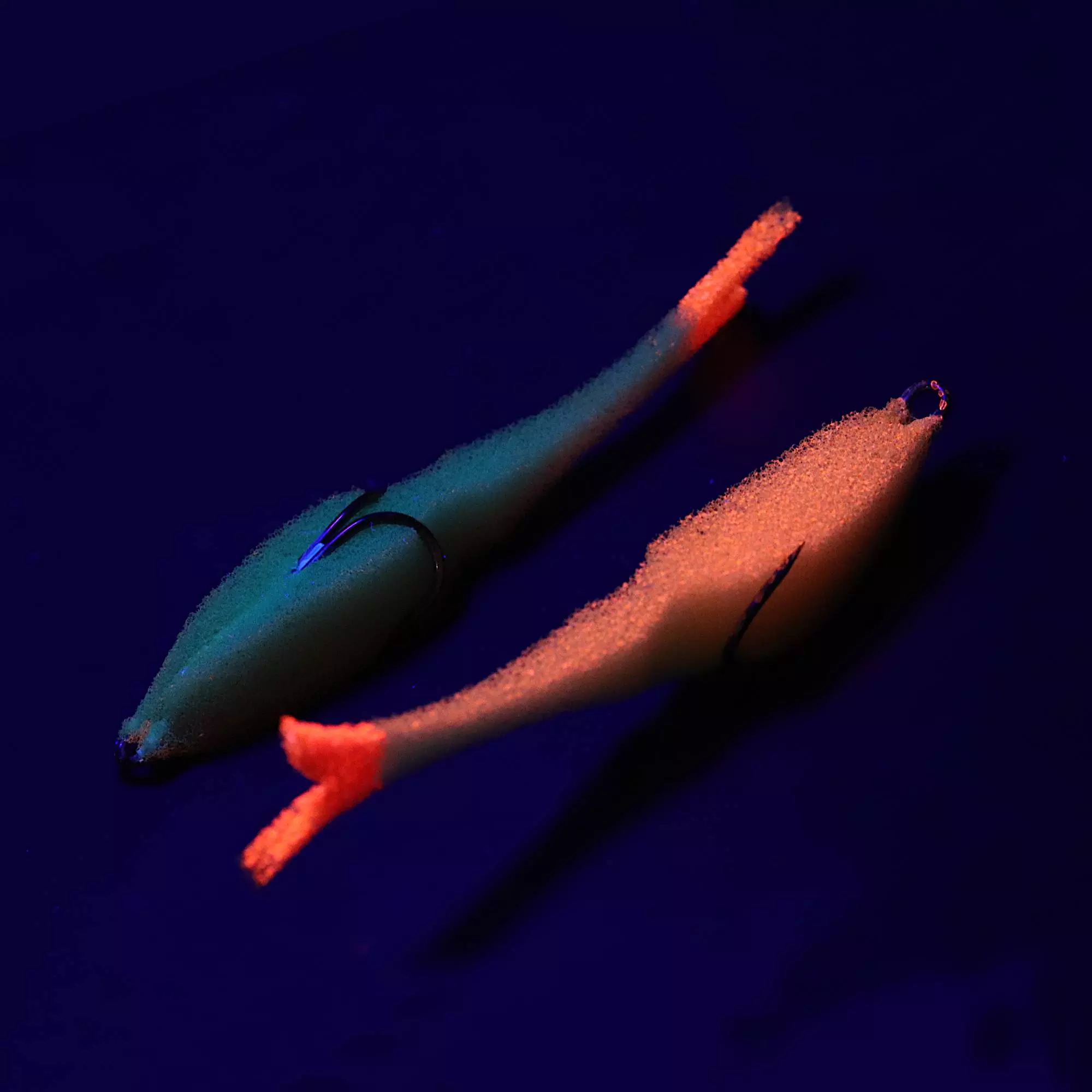 Поролоновая рыбка YAMAN Devious Minnow на двойнике, р. 90 мм, цвет 20 UV (5 шт.)