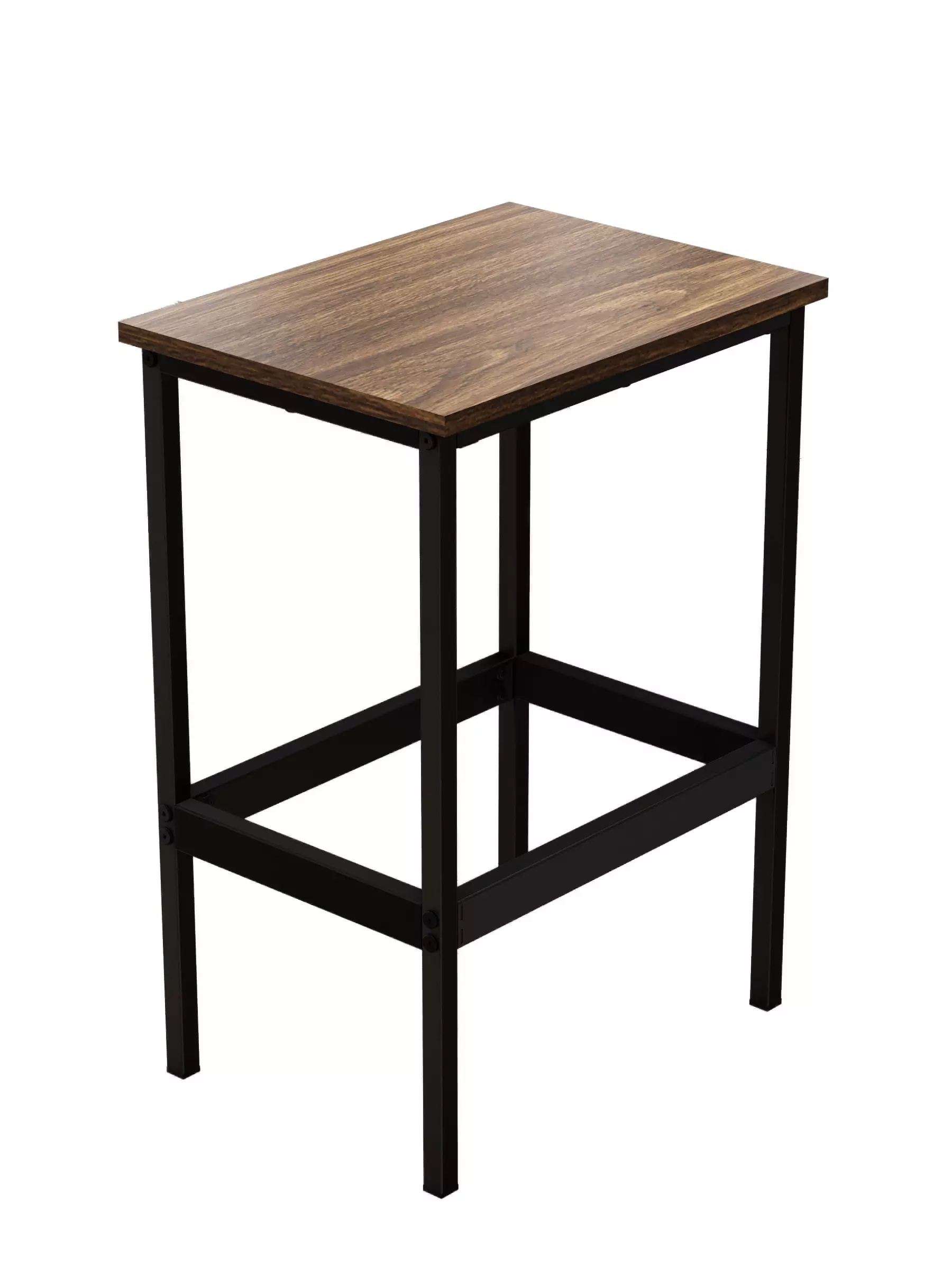 Барный стул 65х46х34 см, коричневый, черный, Gutta