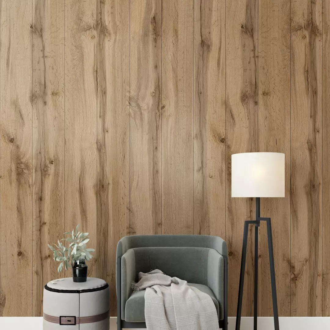 Стеновая панель МДФ Classic STELLA Light Пекан 2700х200х6 мм