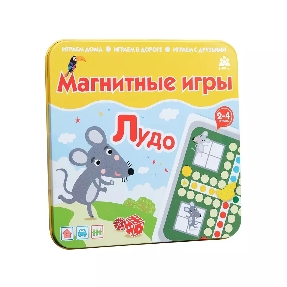 Магнитная игра Лудо — купить по выгодной цене в интернет-магазине Колорлон