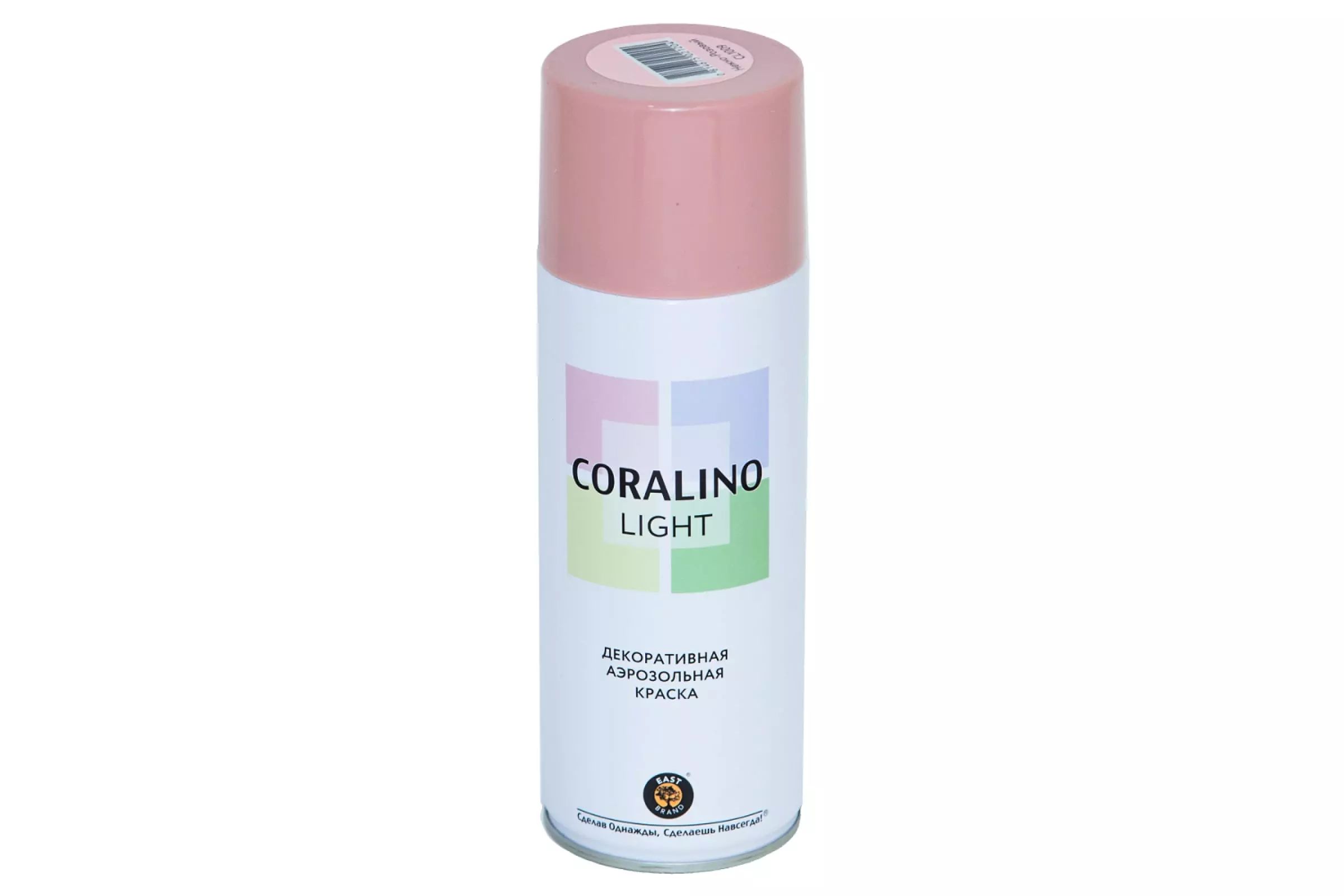 Аэрозольная краска Coralino LIGHT 520 мл/200 г нежно розовый CL1009