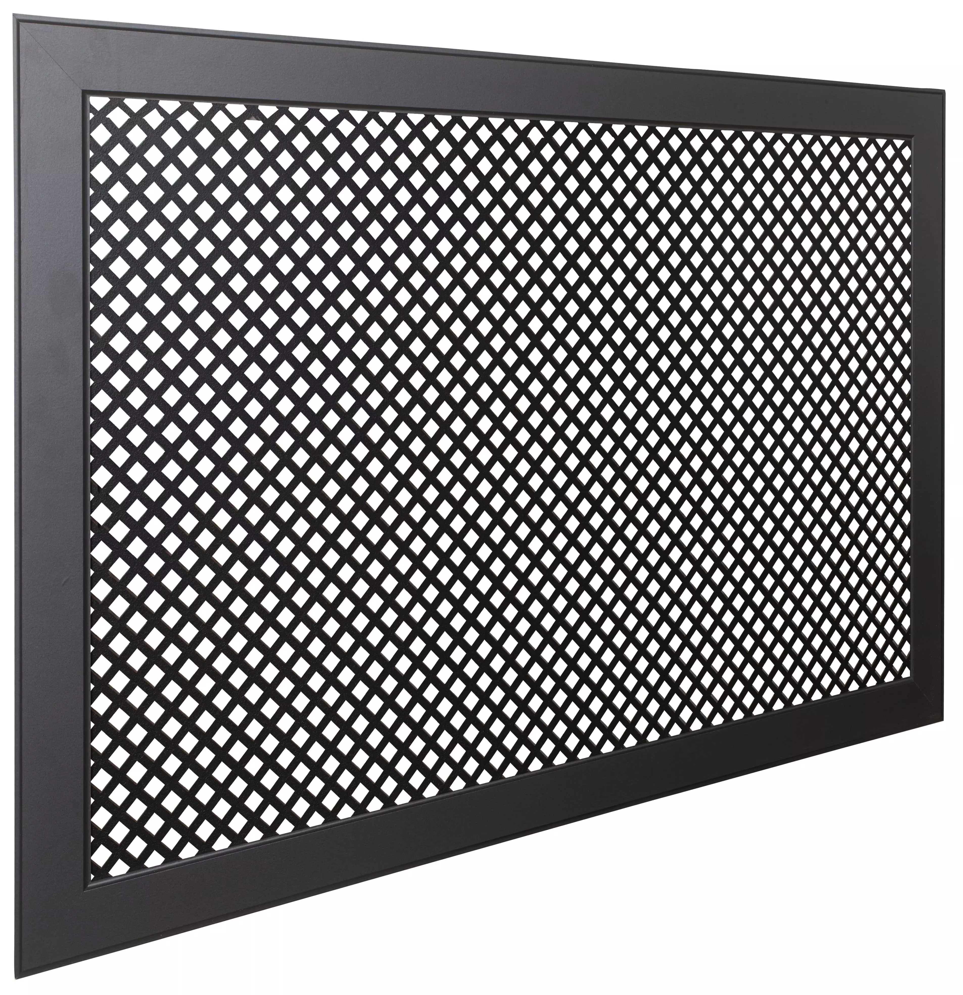 Экран для радиатора МДФ Глория Deluxe 120х60 см черный