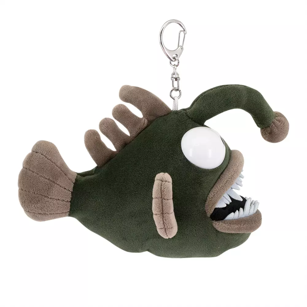 Брелок мягкая игрушка Рыба Удильщик 15 см зеленый Orange Toys OT9007/15