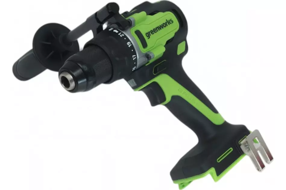 Шуруповерт аккумуляторный бесщеточный ударный Greenworks 3707507 24V,90Нм без АКБ и ЗУ