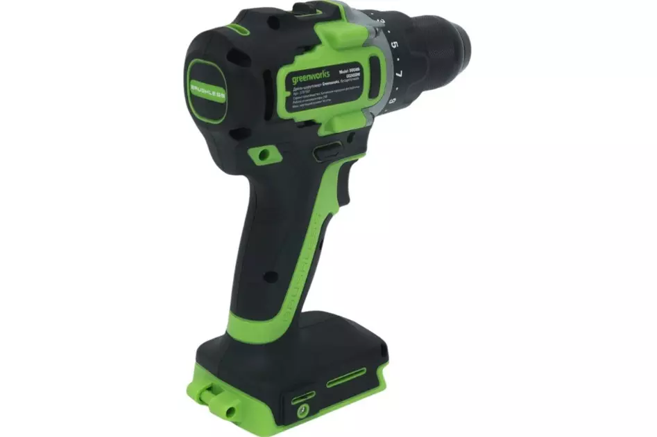 Шуруповерт аккумуляторный бесщеточный ударный Greenworks 3707507 24V,90Нм без АКБ и ЗУ