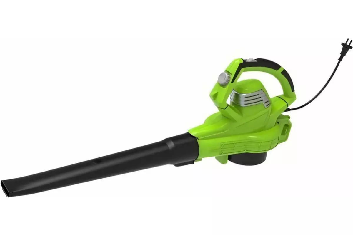 Воздуходув электрический Greenworks GW 3000W 2406507 обдув\всасывание