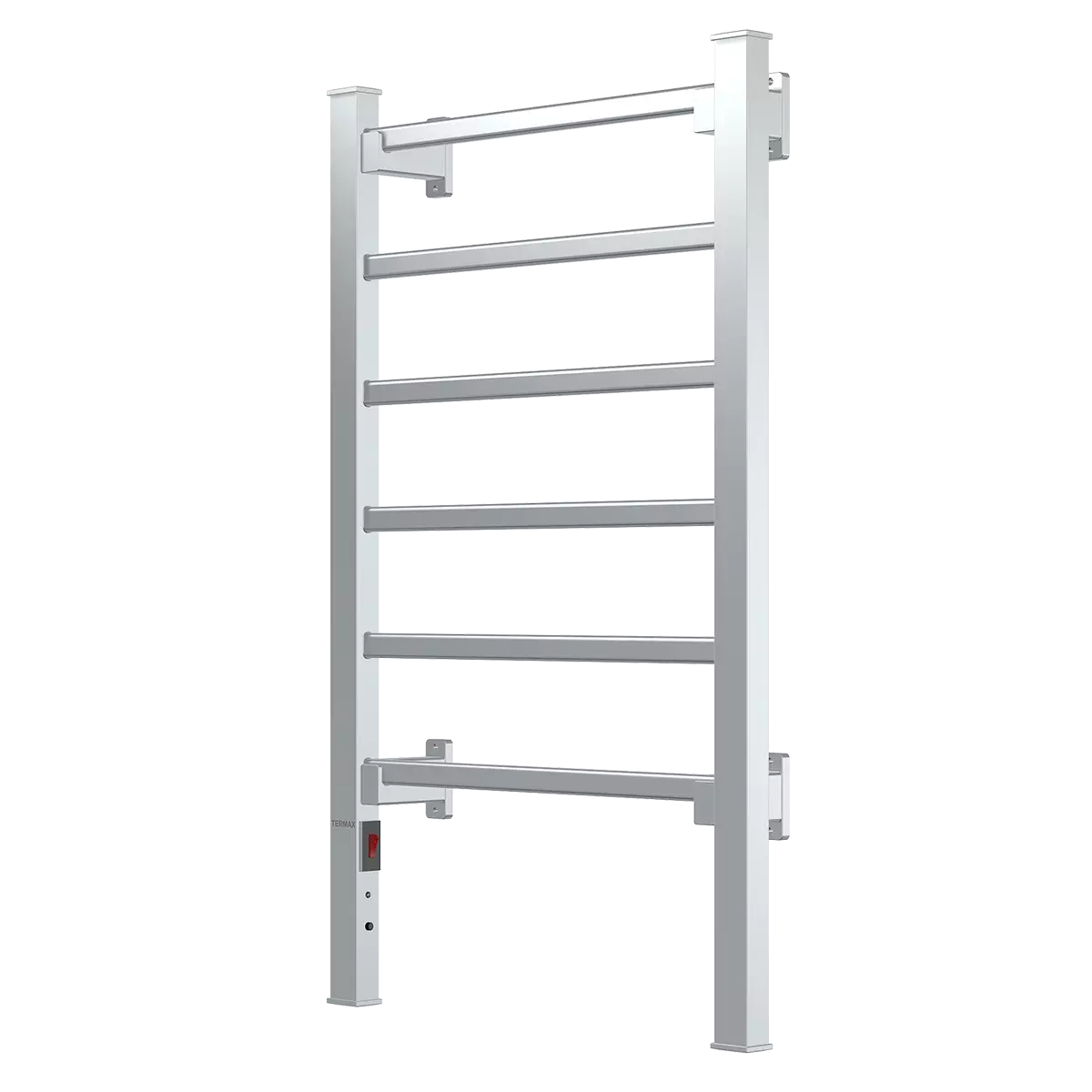 Полотенцесушитель электрический Лесенка 530х860 мм 100 Вт Termax Ida 801 013 напольно-настенный, серый