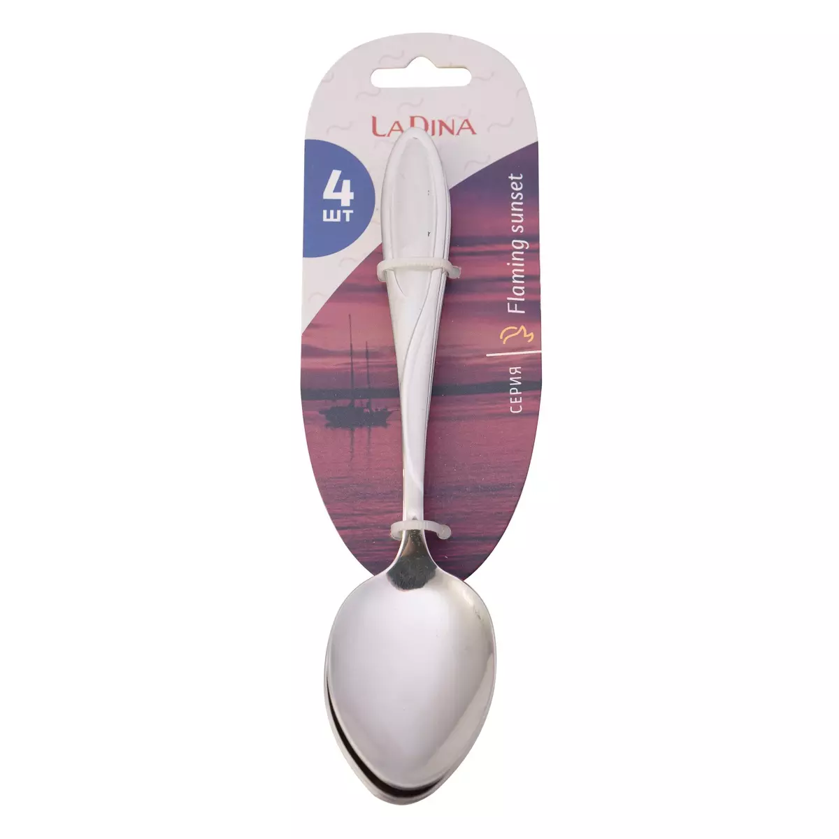 Столовые ложки 4 шт &quot;Flaming sunset&quot; 400304-4