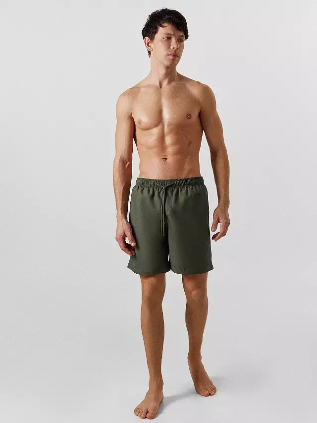 Шорты плавательные для мужчин Mark Formelle 131088-4 темный хаки, р-р 98-182 (54 / XXL)