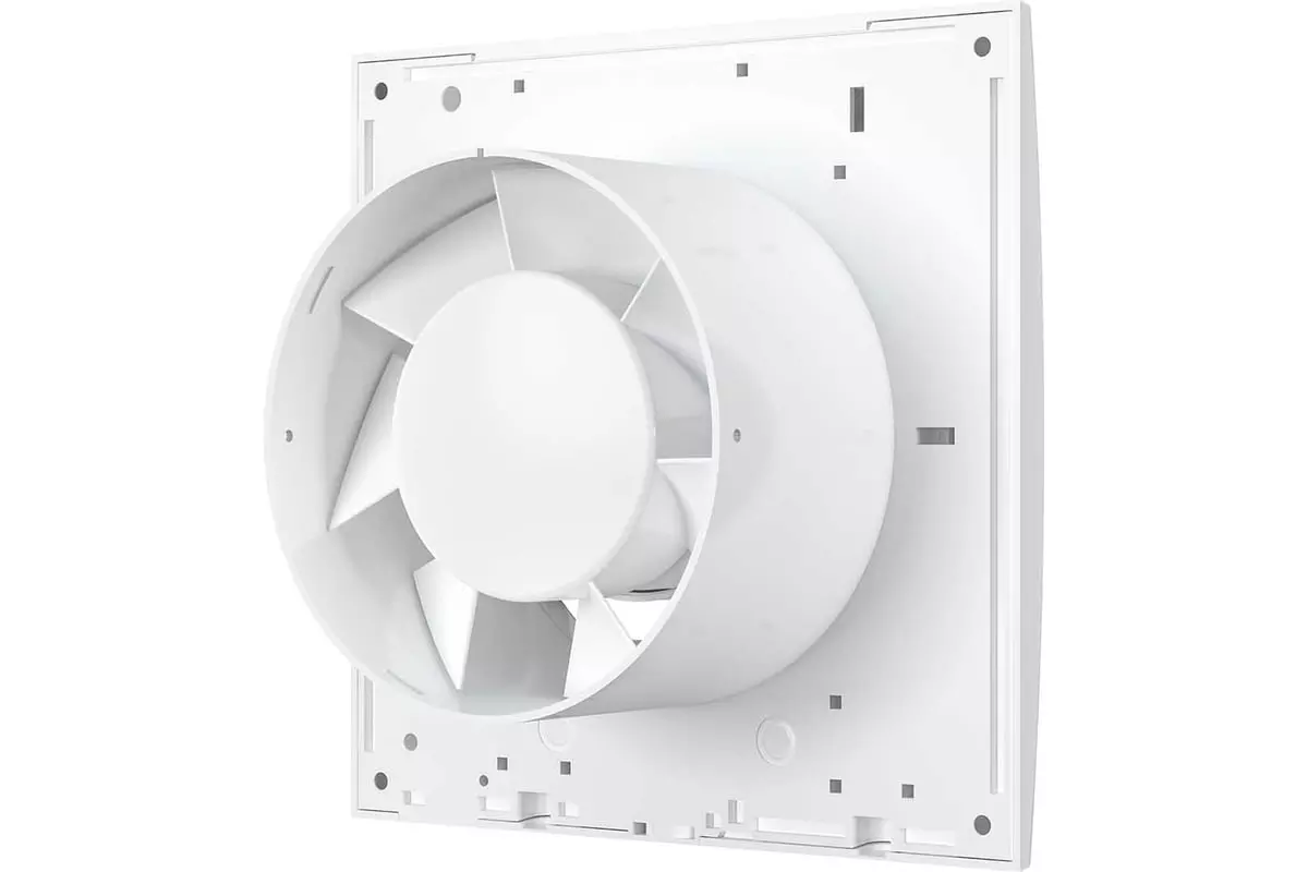 Вентилятор вытяжной накладной D-100 AURAMAX OPTIMA 4 белый