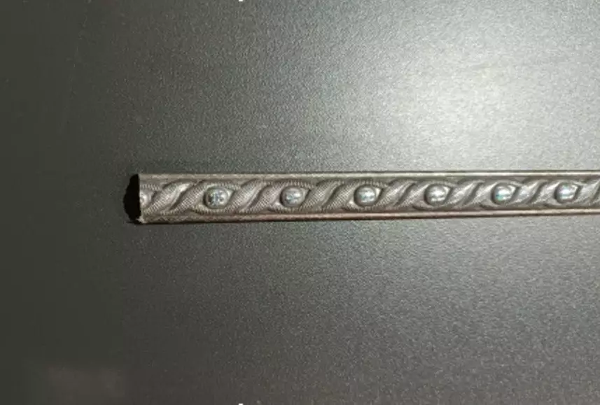 Молдинг 15х8х2400 мм, дюрополимер,цветной Paolo Arte COL130-44 хром