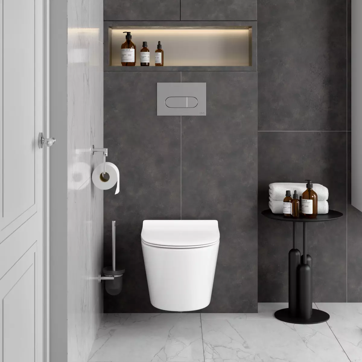 Подвесной унитаз VitrA M50 8302B003-6404 смыв Торнадо (VortexFlush), безободковый с сиденьем микролифт дюропласт белый санитарный фарфор