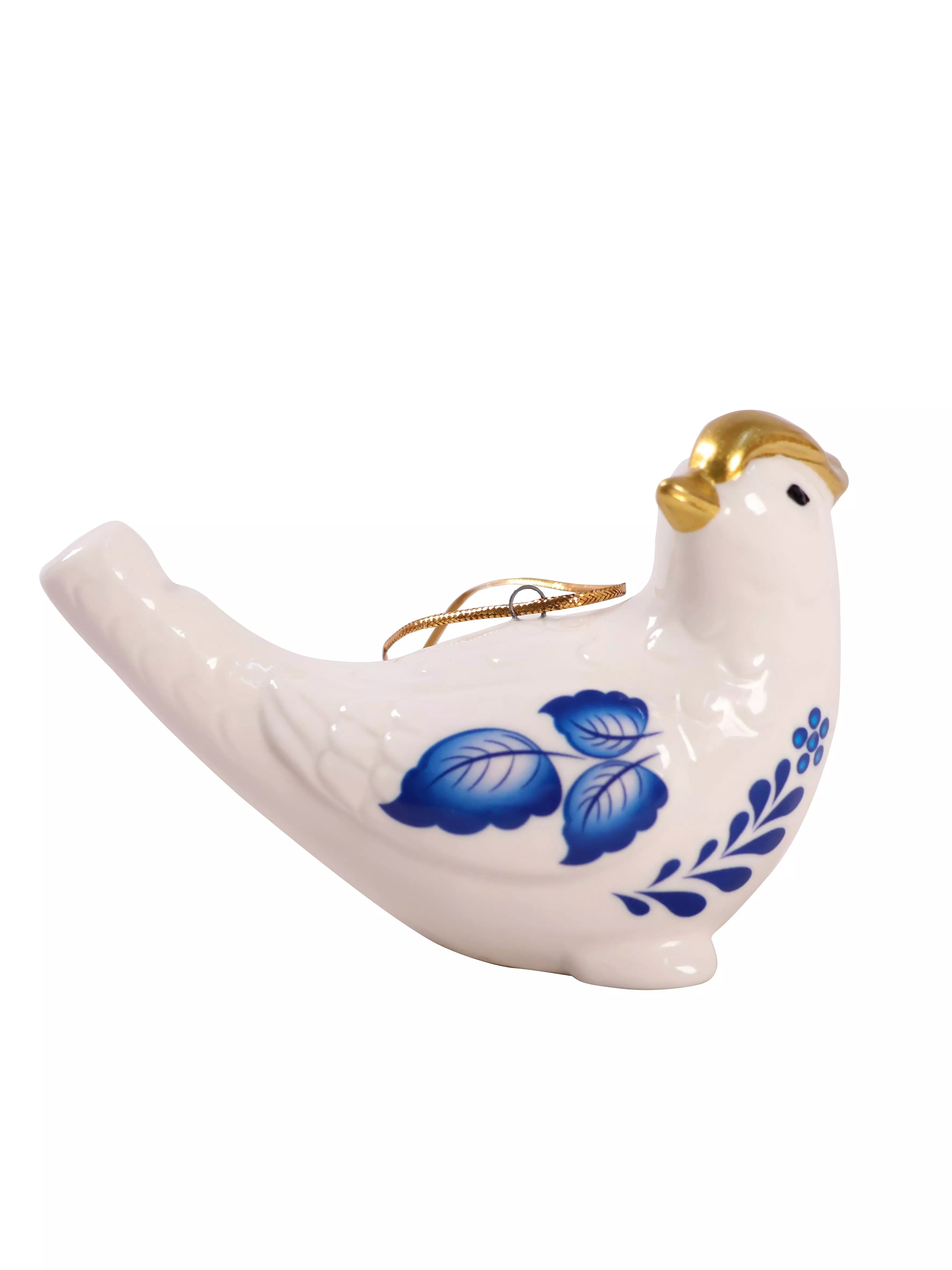 Новогоднее подвесное украшение из фарфора / 4,6x6,7x9,8см 94942