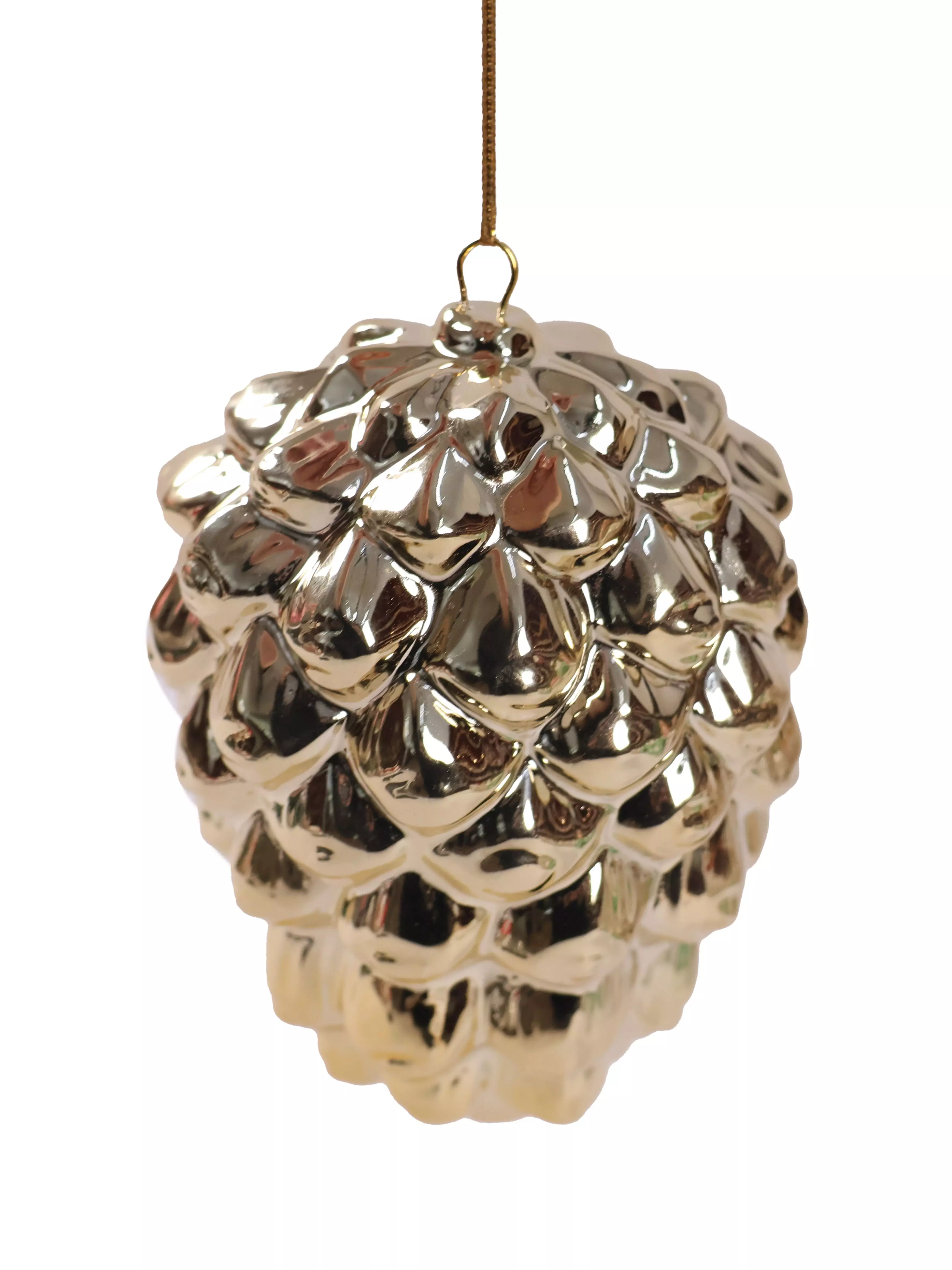 Новогоднее подвесное украшение из фарфора / 6,5x8x6,5см 94964